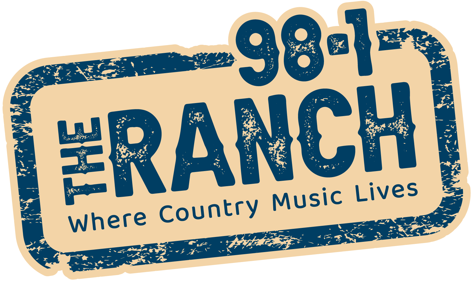 The Ranch 98.1 Country Music Logo